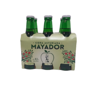 Sidra espumosa Mayador pack 6 botellines